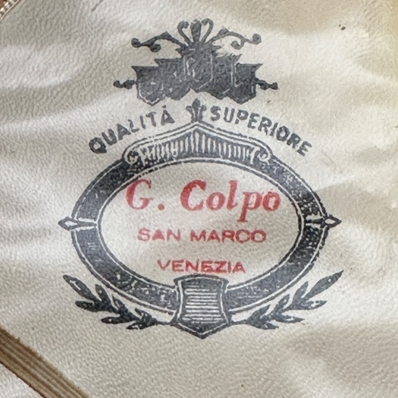 VINTAGE 1960s G. Colpo Women's Wide Brim Straw Hat w/ Red Ribbon Band - Italy - Picture 7 of 8